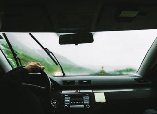 wycieraczki gumowe w akcji